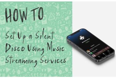 Setting up a Silent Disco with Spotify / Apple Music / Amazon Music