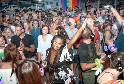 Partying at Pride - In The Sky.