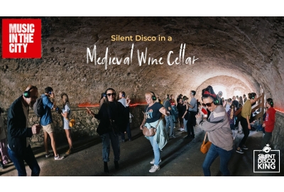 Silent Disco in a Medieval Wine Cellar with Music in the City