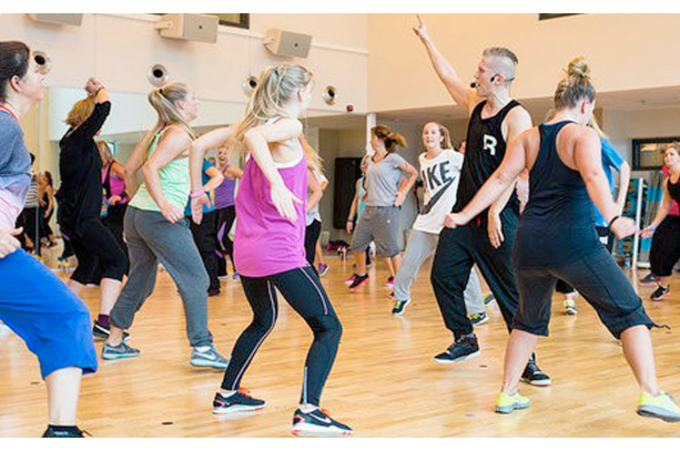 What wireless headphone system for a gym?