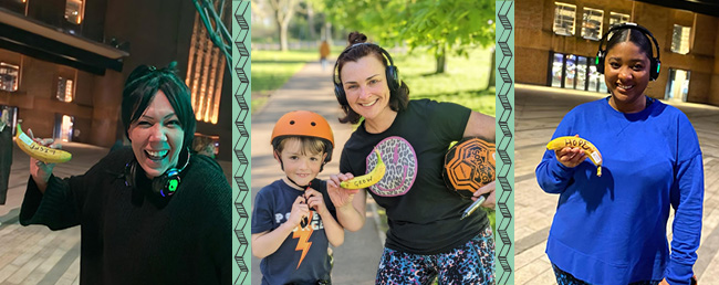 POWER is Bananas - Silent Disco fitness and wellbeing
