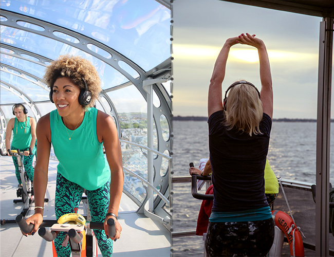 Elaine Hart Power is Bananas - Silent Disco Fitness and Health Experiences