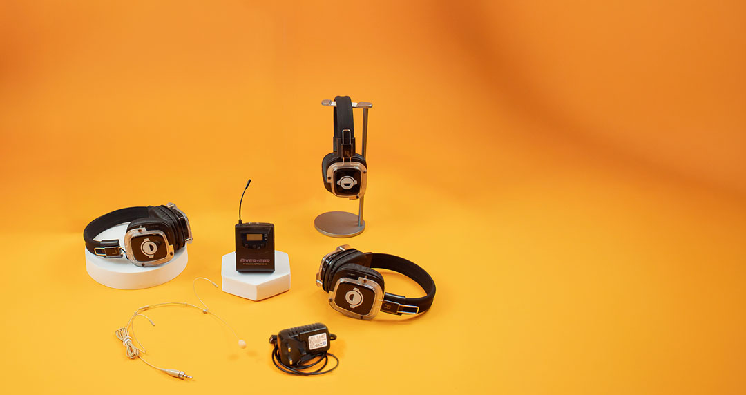 25 Silent Disco Headphone Starter Set From Silent Disco King