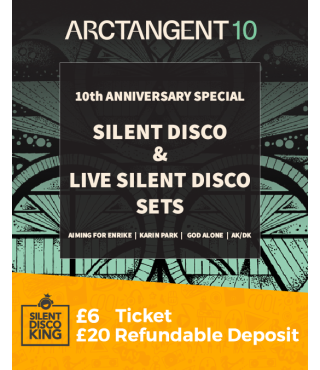 ArcTanGent Festival Silent Disco 2024 