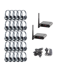 25 Headphone Silent Disco Package