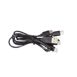 2 Meter USB-C 4 Way Splitter