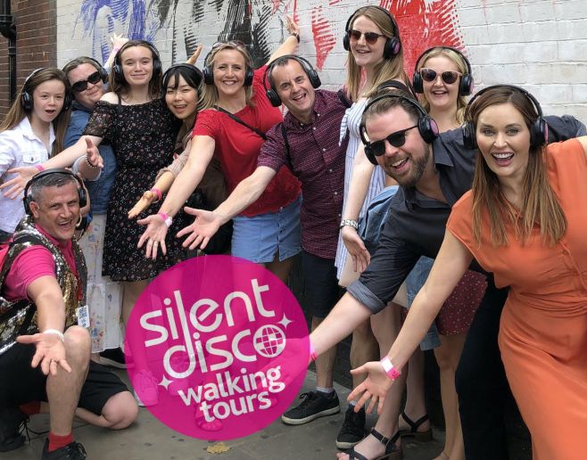 Walking Tour Silent Disco System for 31