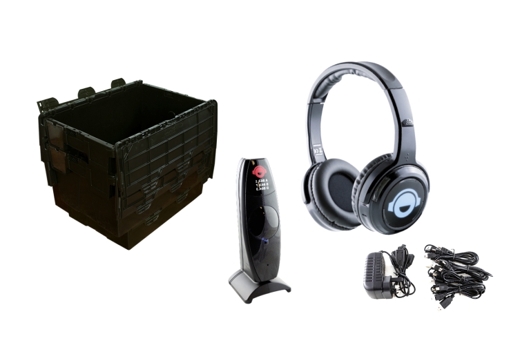 Silent Disco System for 50 People