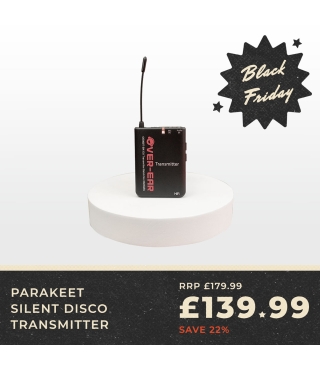 Parakeet Silent Disco Transmitter Without Music Dip
