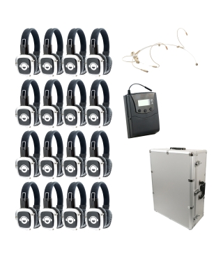 16 Headphone Fitness and Walking Tour Package