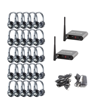 25 Headphone Silent Disco Package