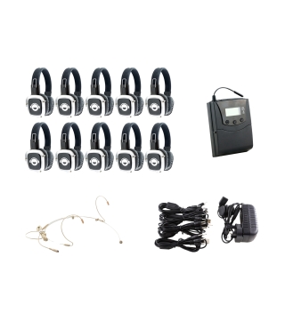 10 Headphone Fitness and Walking Tour Package