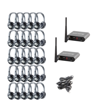 25 Headphone Silent Disco Package