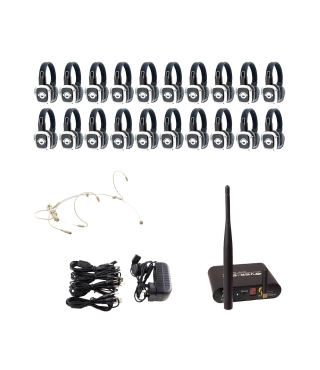 20 Headphone Fitness and Walking Tour Package